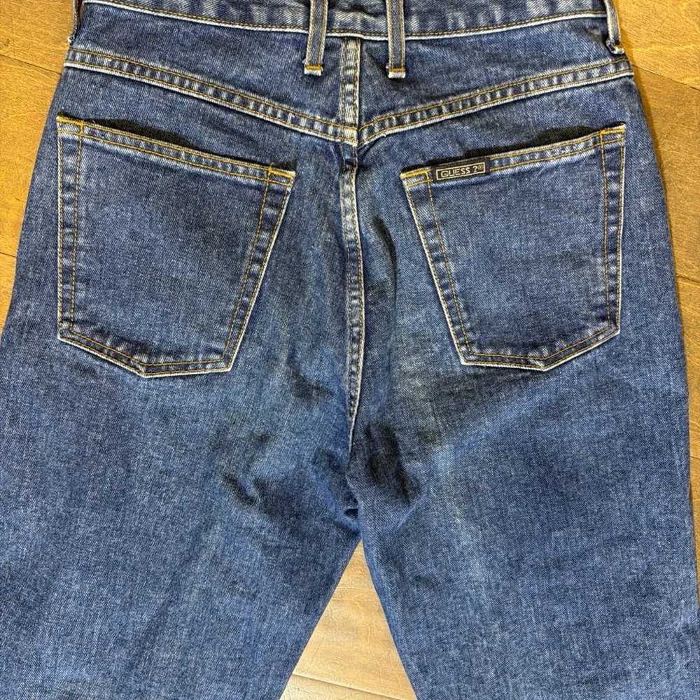 Guess by Marciano Dark Blue Women's Relaxed Jeans - Picture 5 of 7